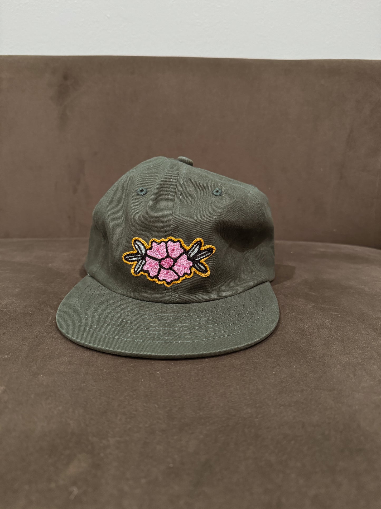 Rhododendron Chain Stitched Hat