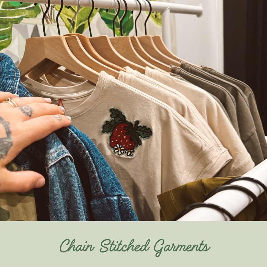 Chain Stitched Garments