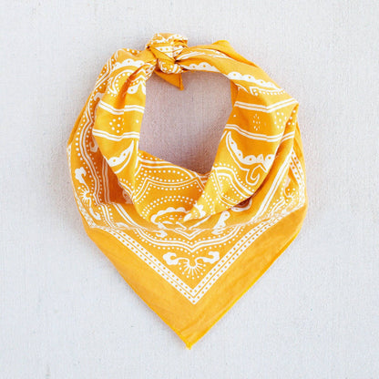 Western Bandana, Golden Yellow