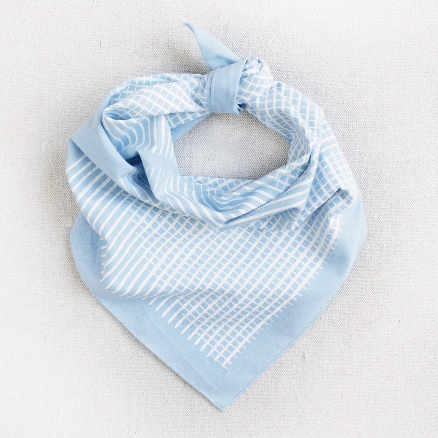 Light Blue Hills Bandana