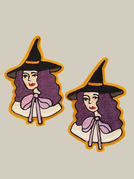 Little Purple Witch Patch