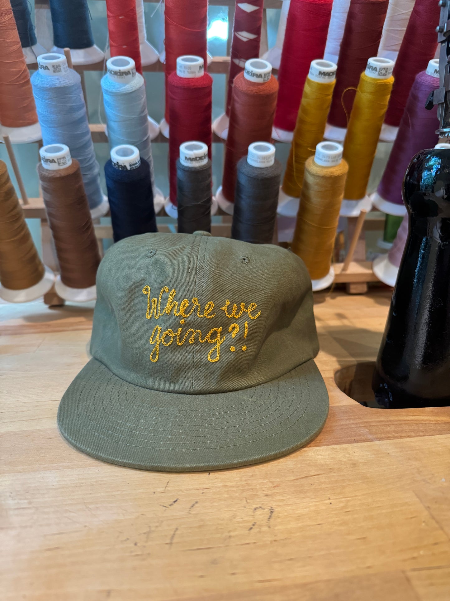 Custom Chain Stitched Brushed Cotton Field Trip Hat