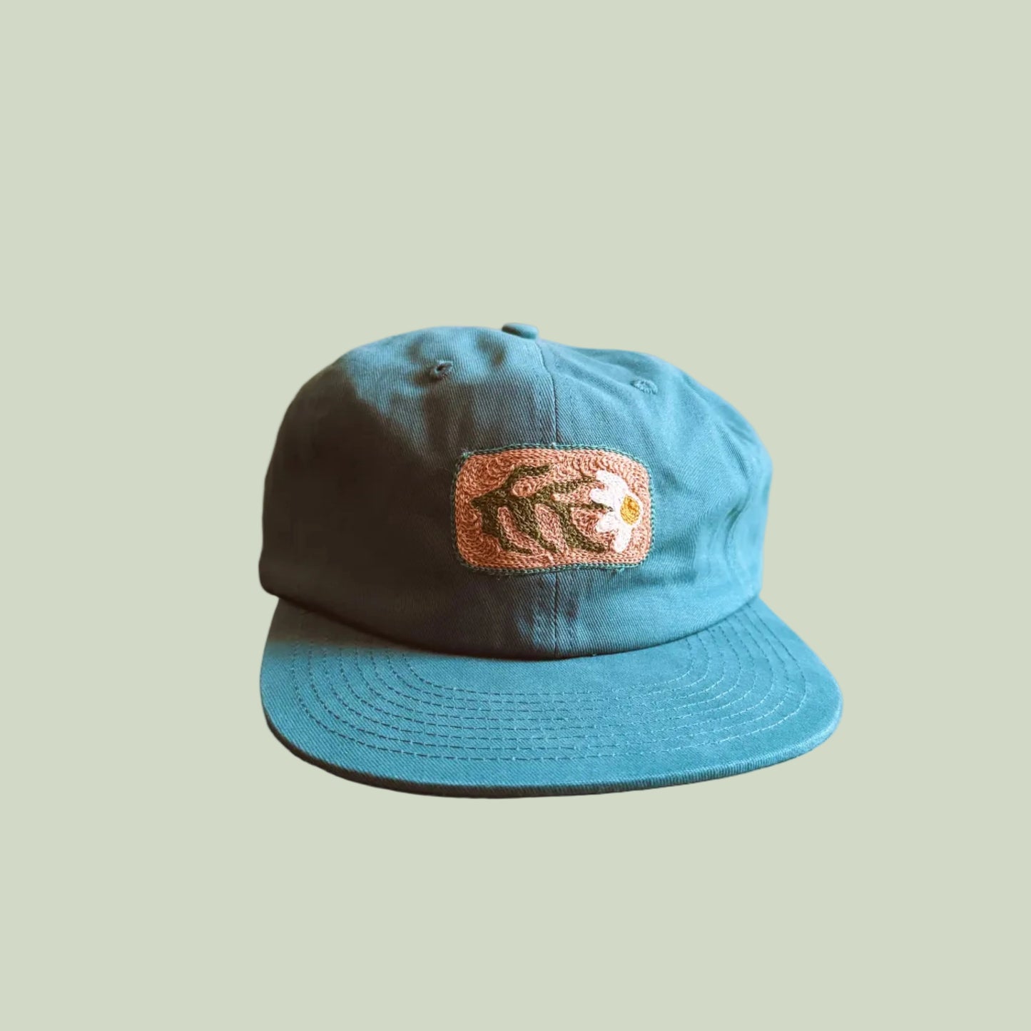 Echinacea Chain Stitched Hat
