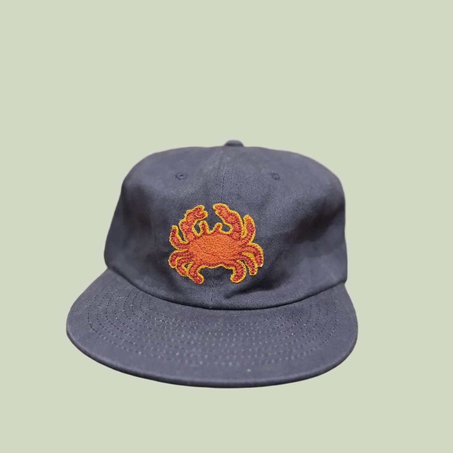 Crab Chain Stitched Hat