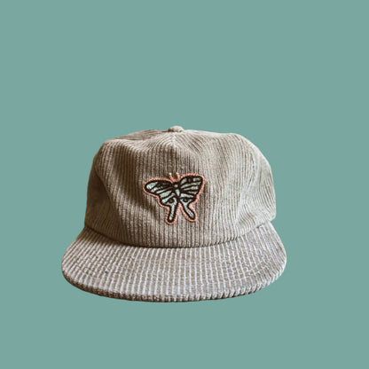 Luna Moth Chain Stitched Hat