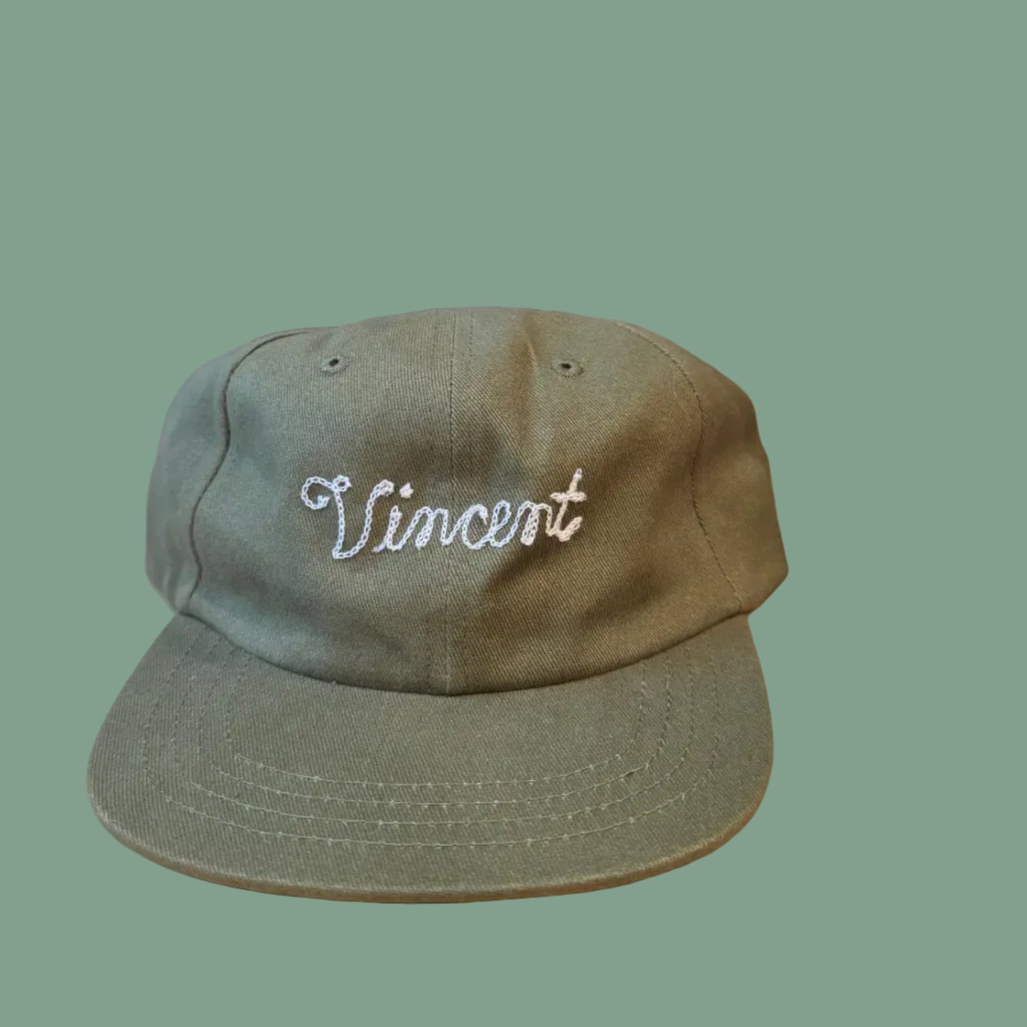 Customizable Kids Chain Stitched Cotton Field Trip Hat