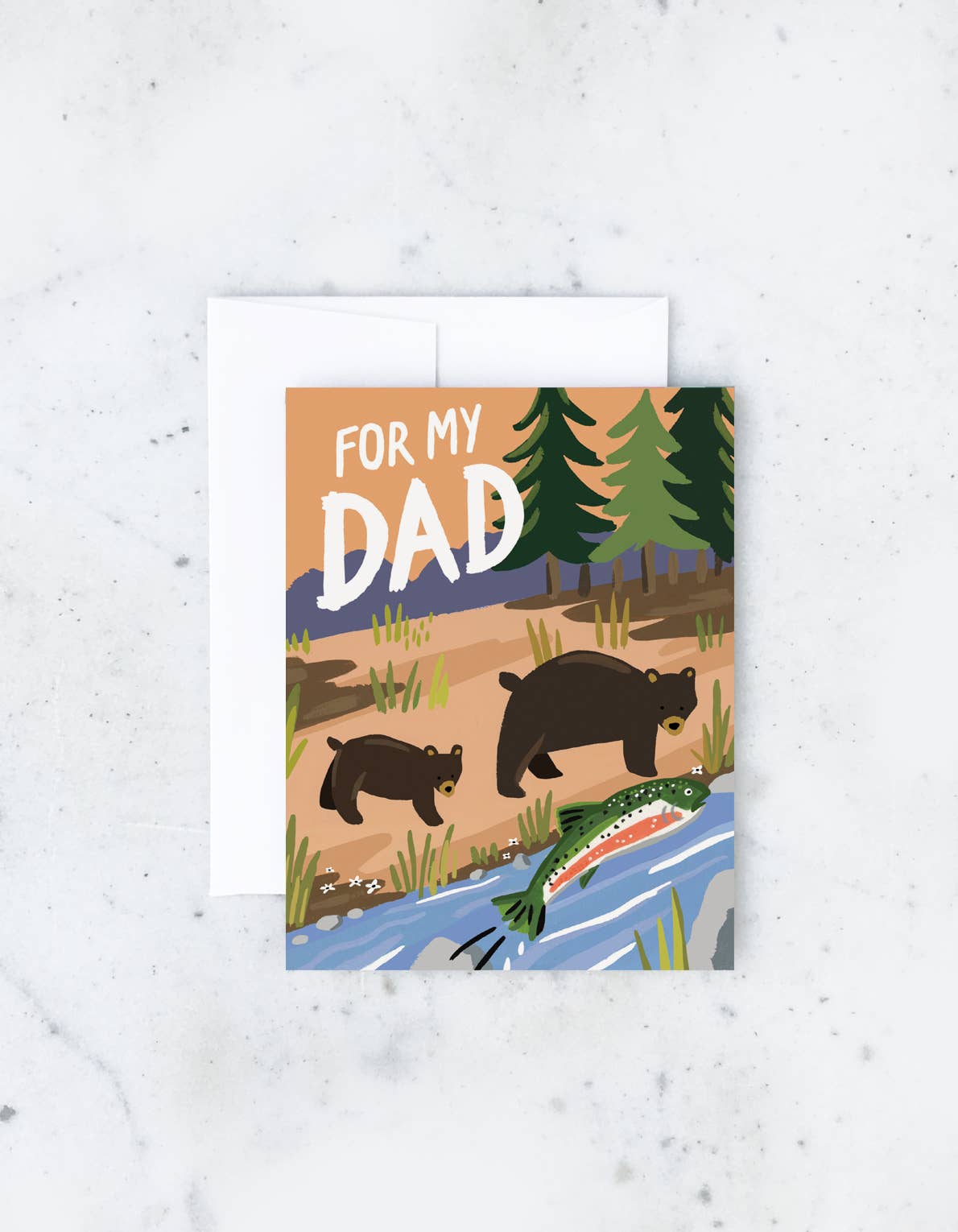 Fishing Bears Card