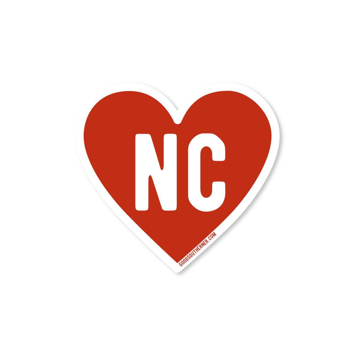Love North Carolina Sticker
