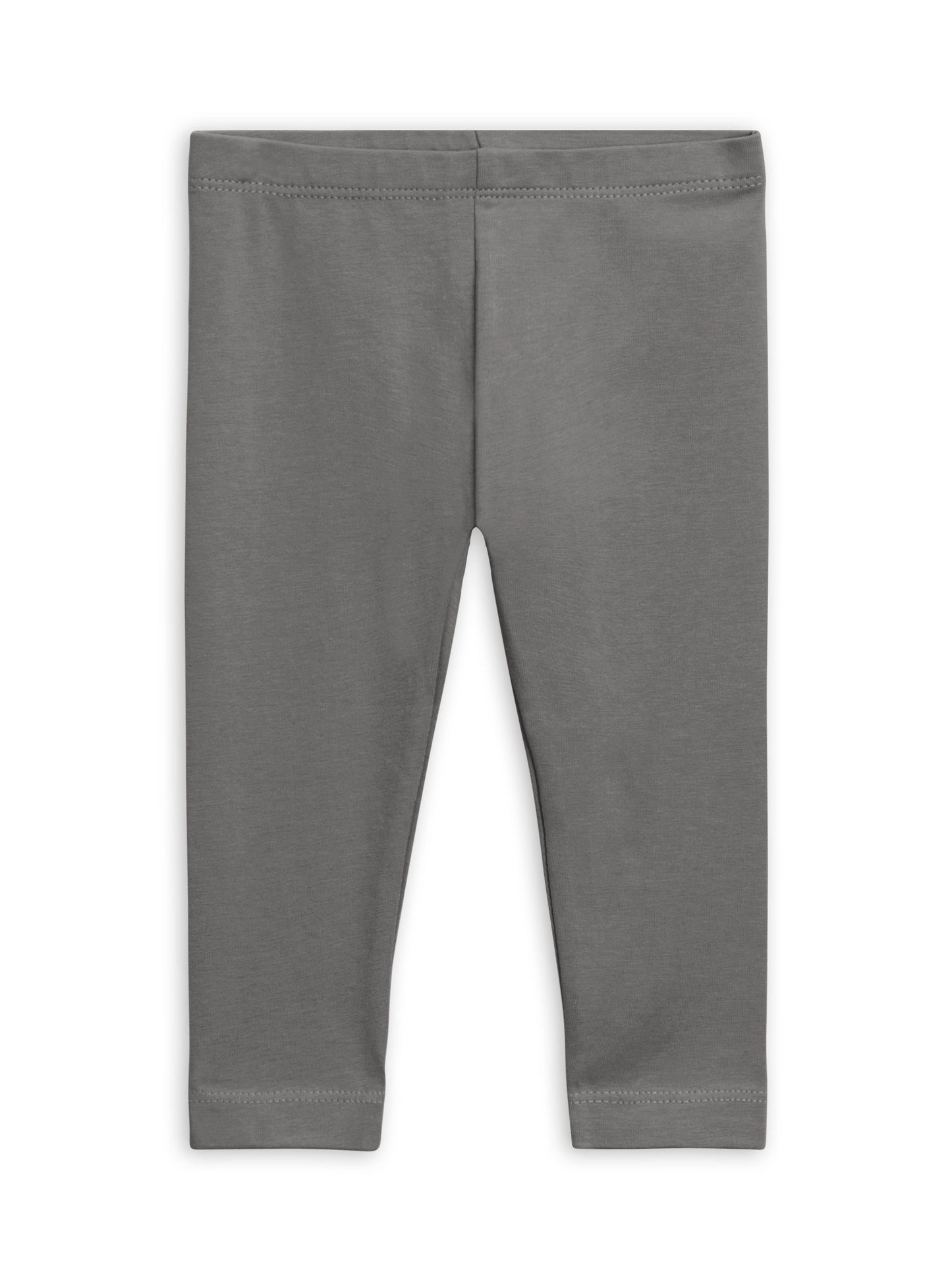Organic Baby and Kids Classic Leggings - Pewter