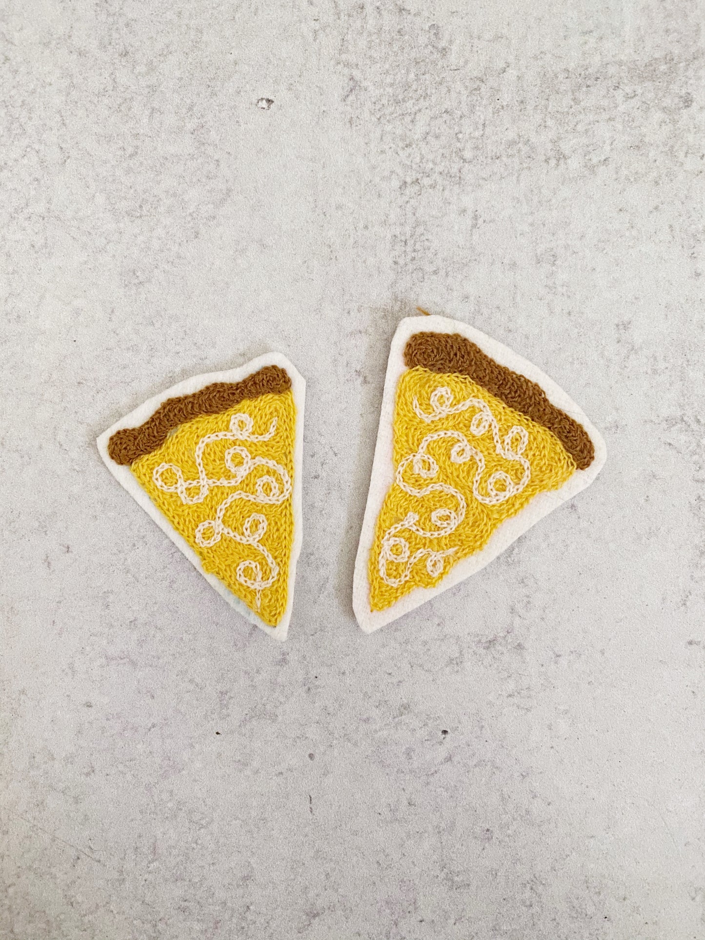 Pepperoni Pizza Patch Set of 2